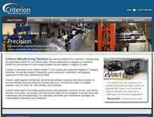 Tablet Screenshot of criterionms.com